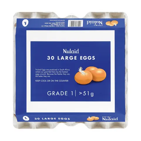 Nulaid 30 Large Eggs Tray