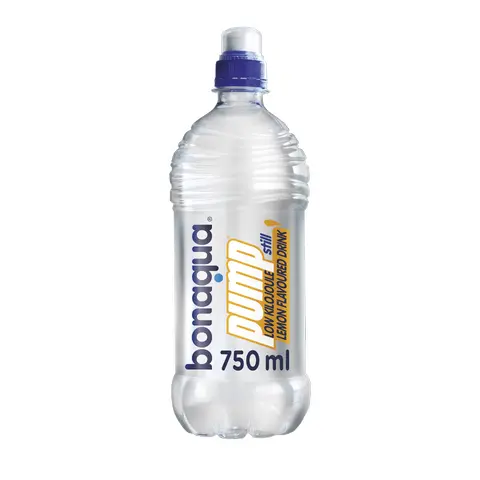 Bonaqua Pump Still Lemon Flavoured 750ml