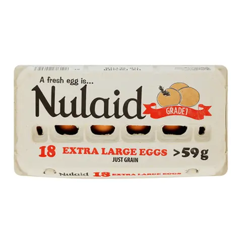Nulaid 18 Extra Large Eggs