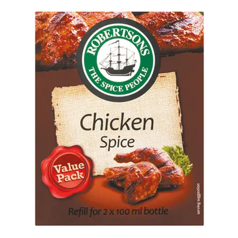 Robertsons Chicken Spice Refill 2x100ml