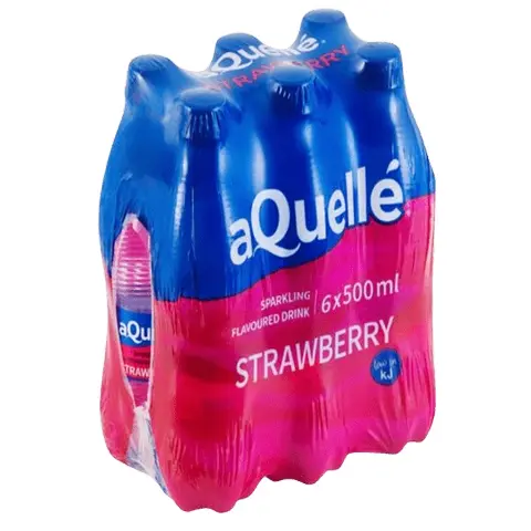 aQuellé Sparkling Strawberry 6x500ml