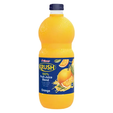 Clover Krush Orange 100% Fruit Juice 1.5L