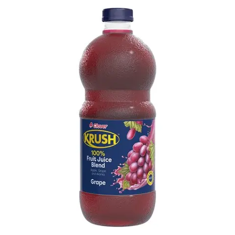 Clover Krush Grape 100% Fruit Juice 1.5L