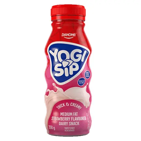 Danone YogiSip Strawberry 250g