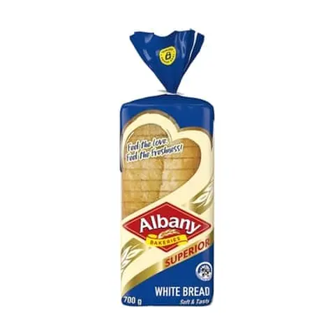 Albany Superior White Bread 700g