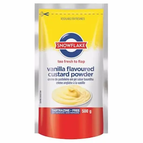 Snowflake Vanilla Custard Powder 500g